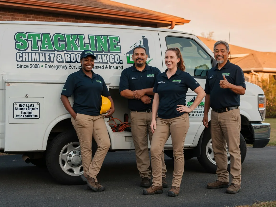 Chimney flashing repair company in Green Lake, WI